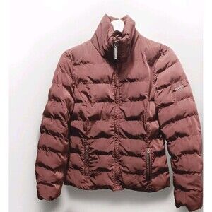 Occupied Burgundy Puffer Jacket  Women's  Large